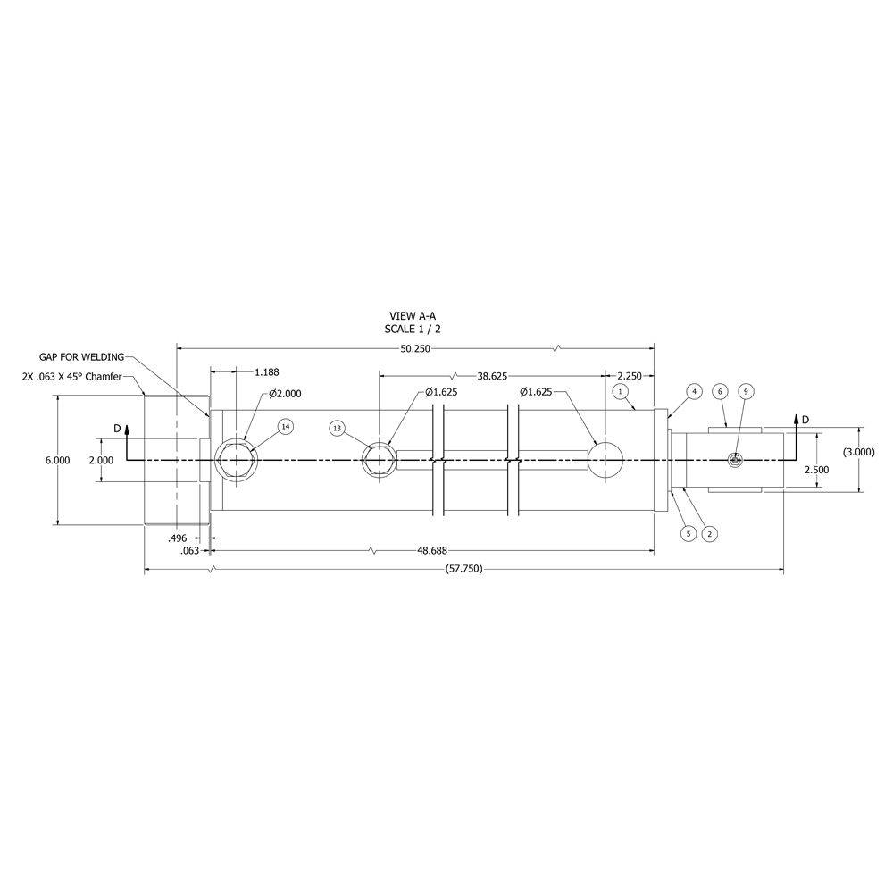 Gagal Rod Piston saka Silinder Hidrolik lan Cara Perawatan