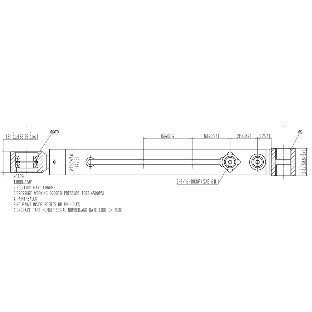 Analisis fault saka silinder hidrolik