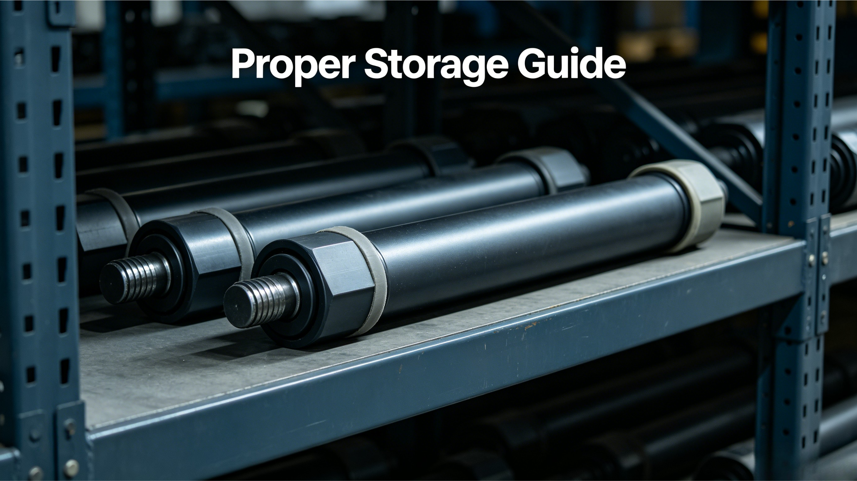 Pandhuan Praktis: Requirements dhasar kanggo Storage Silinder Hydraulic