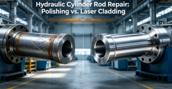 Perbandingan Repair Scratch Rod Silinder Hidrolik: Polishing vs Laser Cladding - Pandhuan Biaya & Layanan Urip