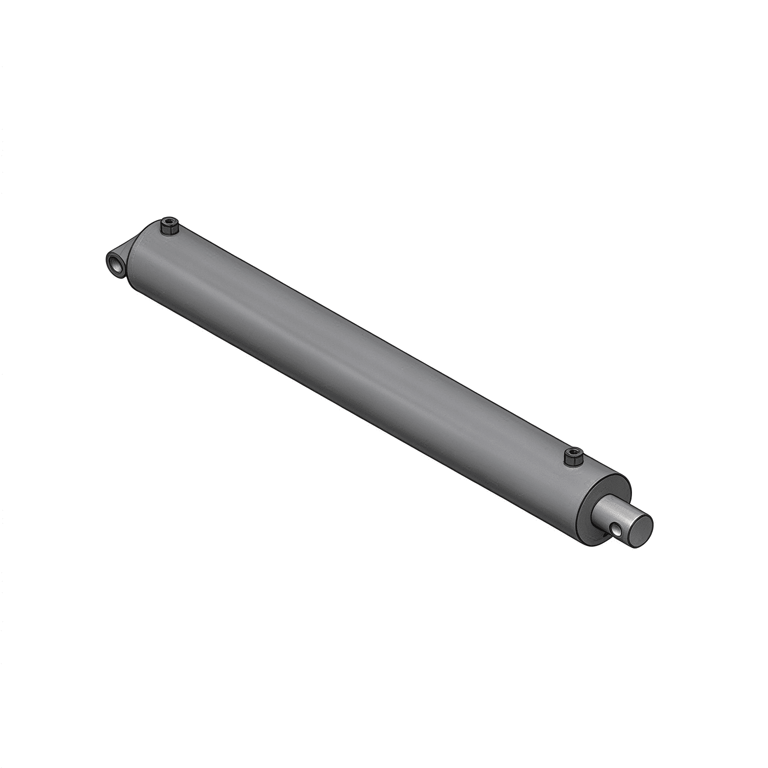 40-Inch Hydraulic Cylinder kanggo Loaders sisih otomatis
