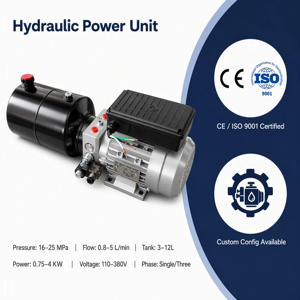 Unit Daya Hidrolik DC