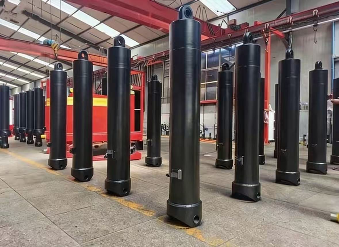 FEE-5TG-E191*4826 Silinder Hidrolik Multi-Tahap Dipasang Ngarep