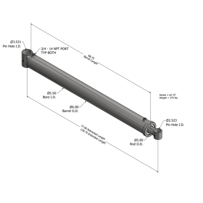 Silinder Hoist