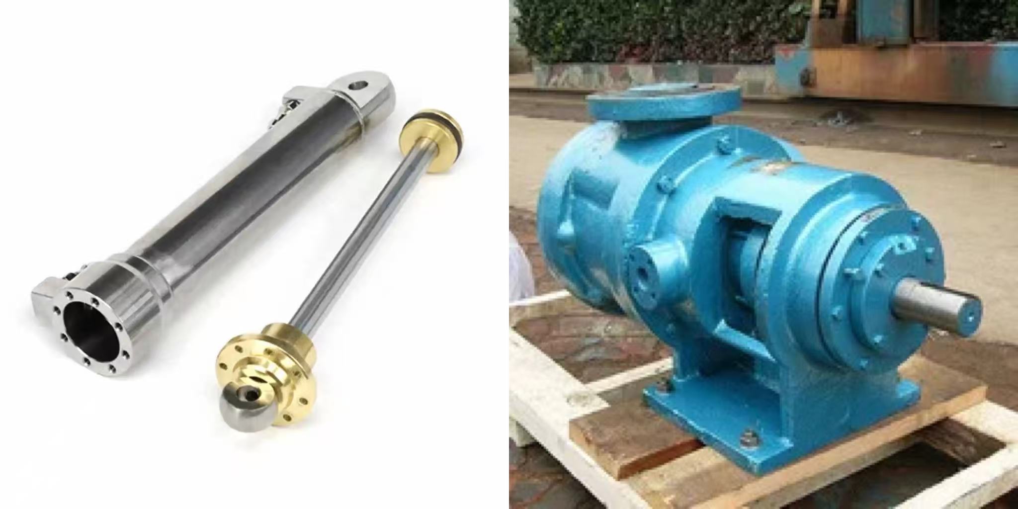 HCIC customizable hydraulic cylinders and gear pump