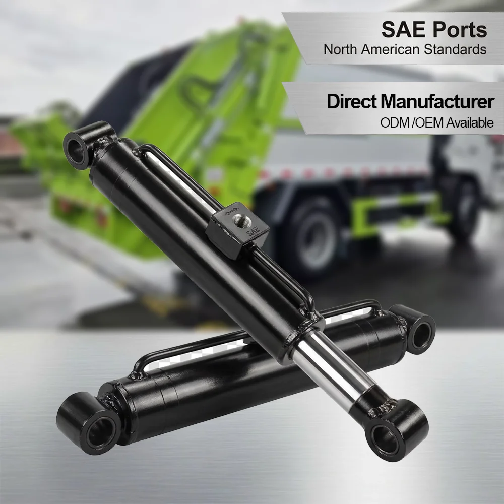 Rear Loader Sampah Truck Packer Hydraulic Cylinder