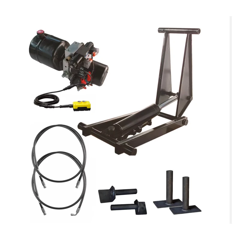 Scissor Hoist kanggo Dump Trailer