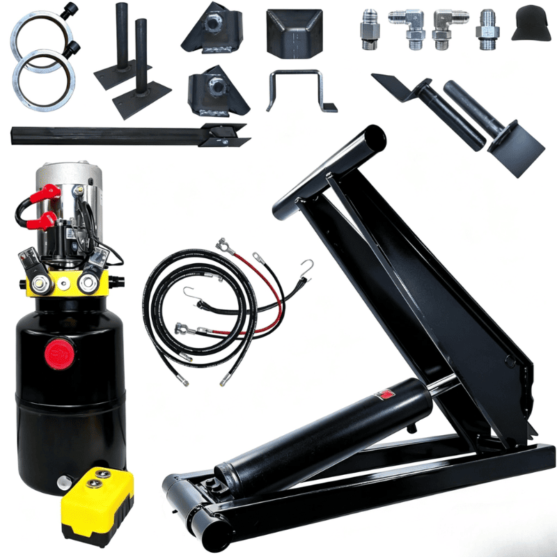 Scissor Hoist kanggo Dump Trailer Lifting Systems