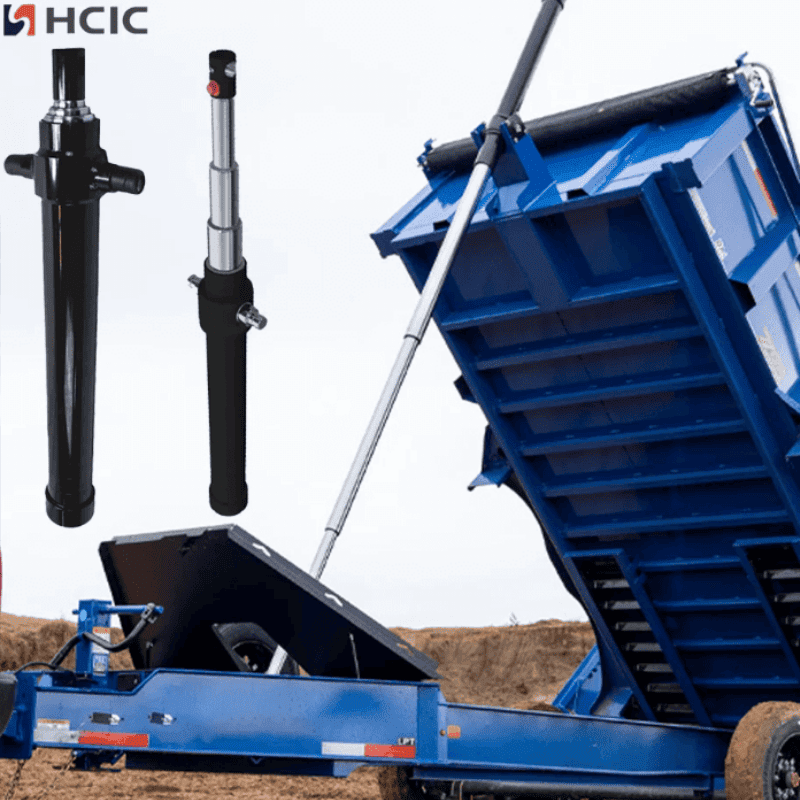 Teleskopik Multi-Stage Hydraulic Cylinder